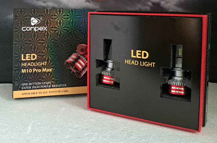 هدلايت كانپكس مدل M۱۰ PRO MAXپايه H7(نور پائین)