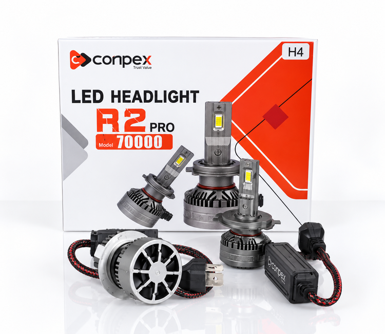 هدلایت کانپکس Conpex R2 Pro پایه H7و پایهH1 سری 7000 | گارانتی اصالت