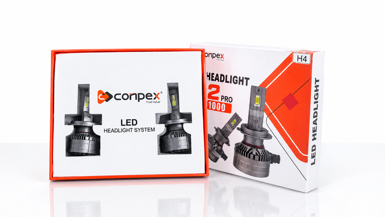 هدلایت کانپکس Conpex R2 Pro پایه H7و پایهH1 سری 7000 | گارانتی اصالت